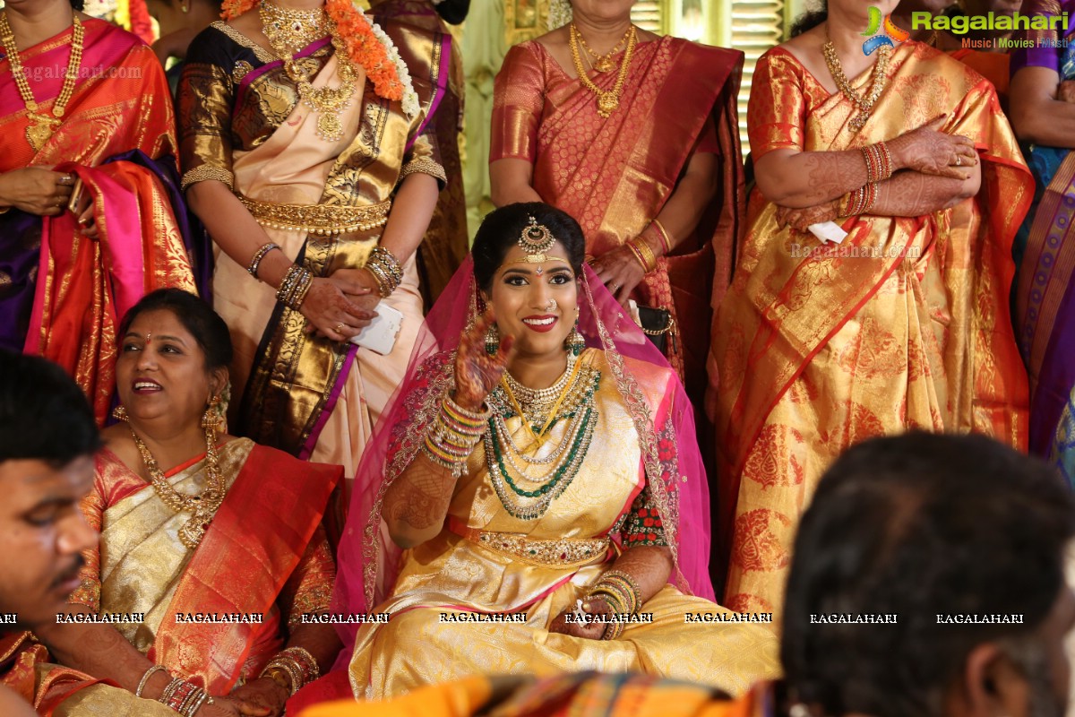 Saipriya Sattoor-Abhilash Malagani Wedding Ceremony at SS Convention