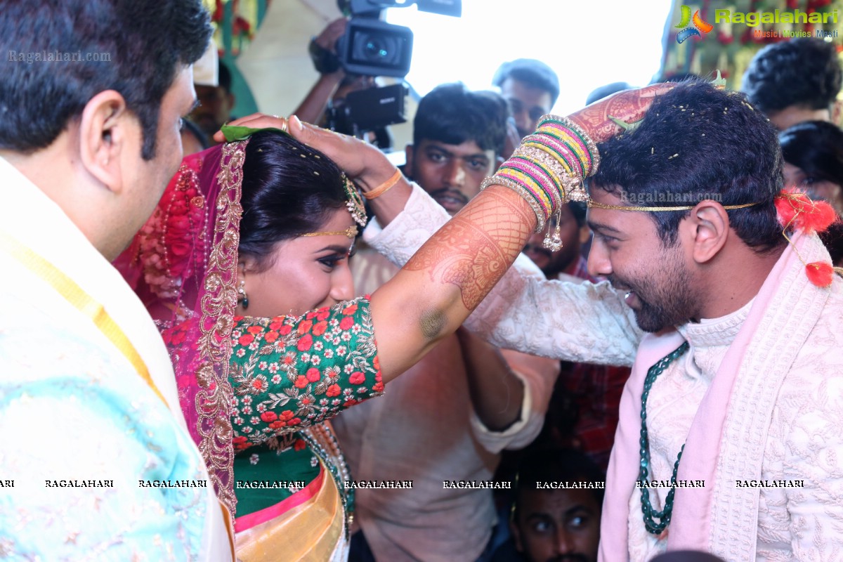 Saipriya Sattoor-Abhilash Malagani Wedding Ceremony at SS Convention