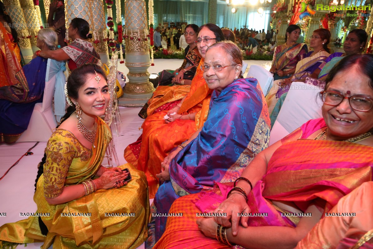 Saipriya Sattoor-Abhilash Malagani Wedding Ceremony at SS Convention