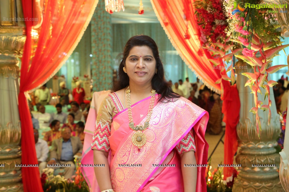 Saipriya Sattoor-Abhilash Malagani Wedding Ceremony at SS Convention