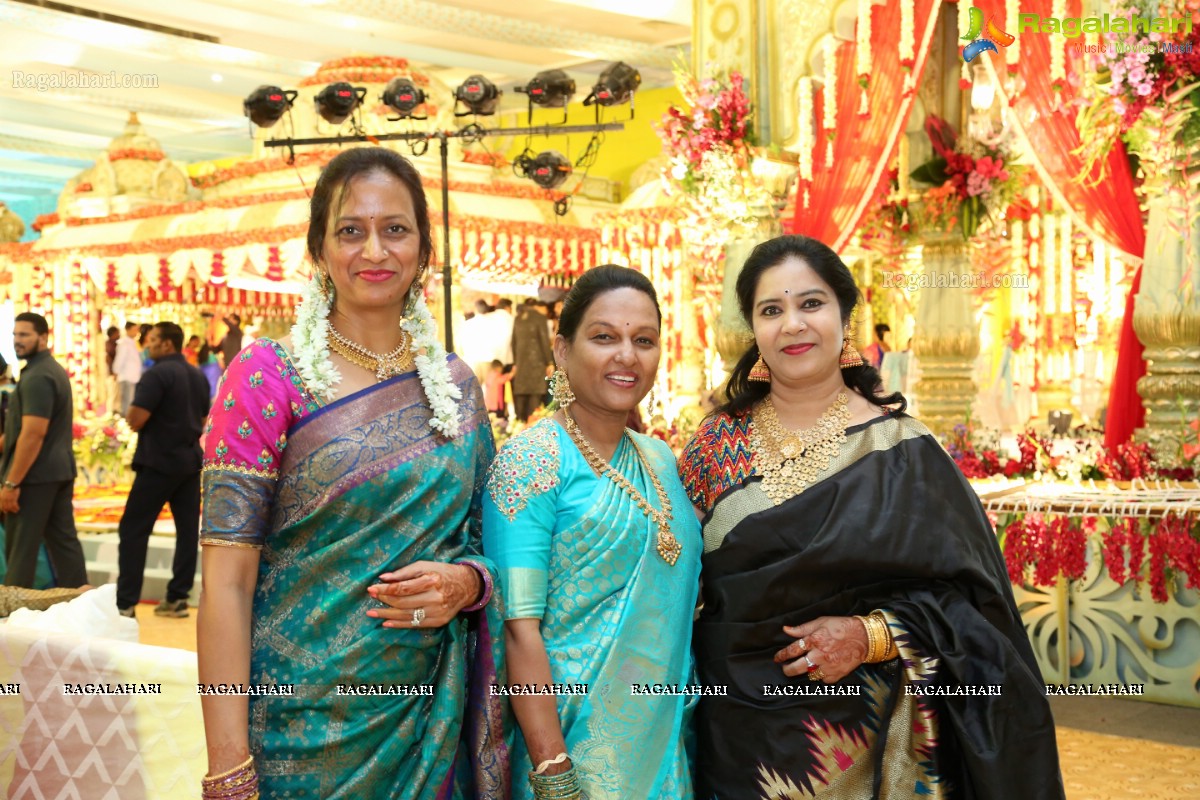 Saipriya Sattoor-Abhilash Malagani Wedding Ceremony at SS Convention