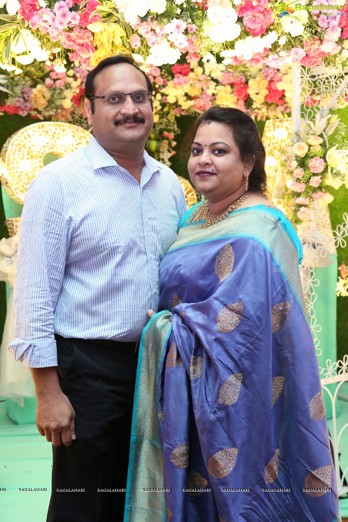 Grand Wedding Reception of Saipriya Sattoor and Abhilash Malagani at Sandhya Convention