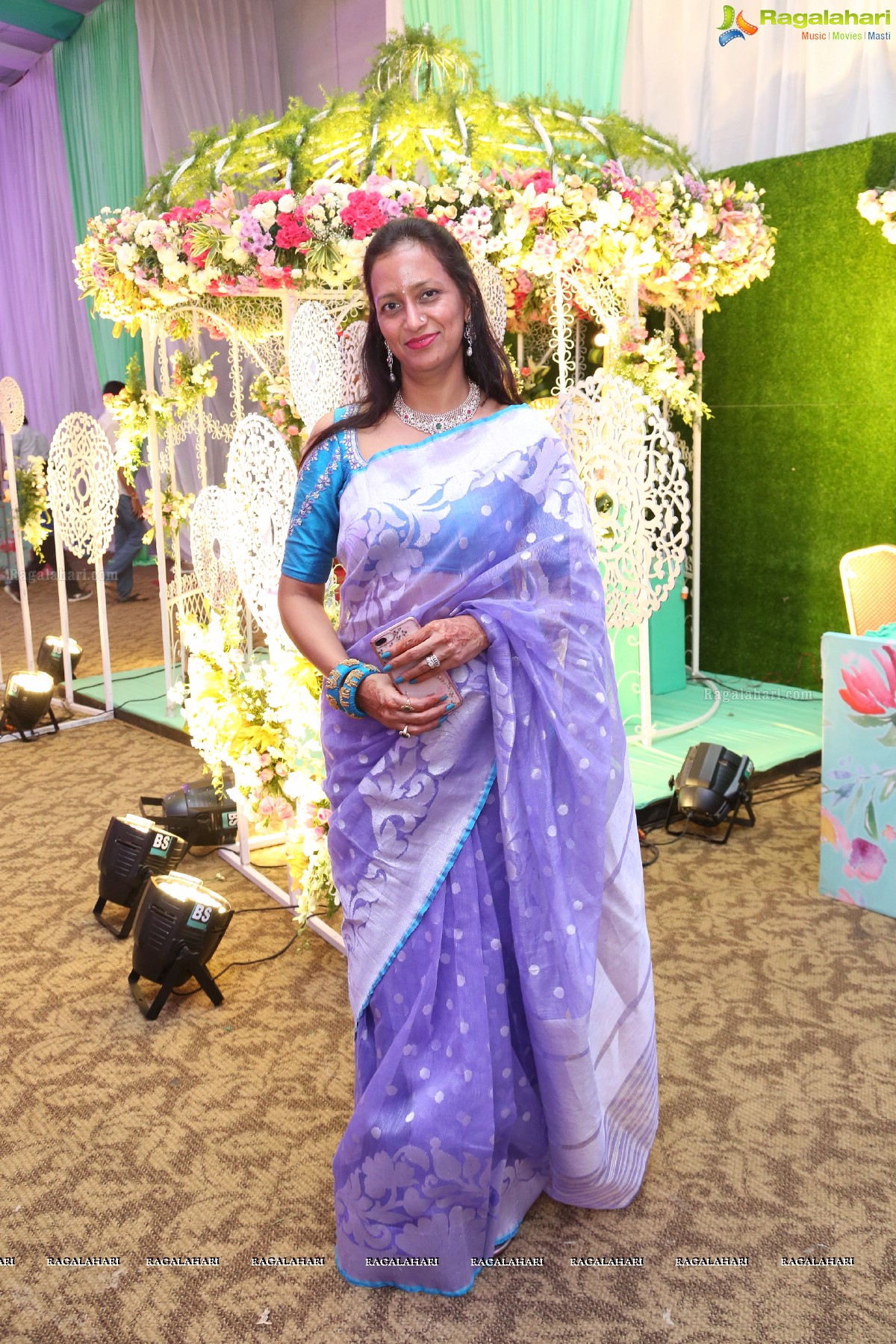 Grand Wedding Reception of Saipriya Sattoor and Abhilash Malagani at Sandhya Convention