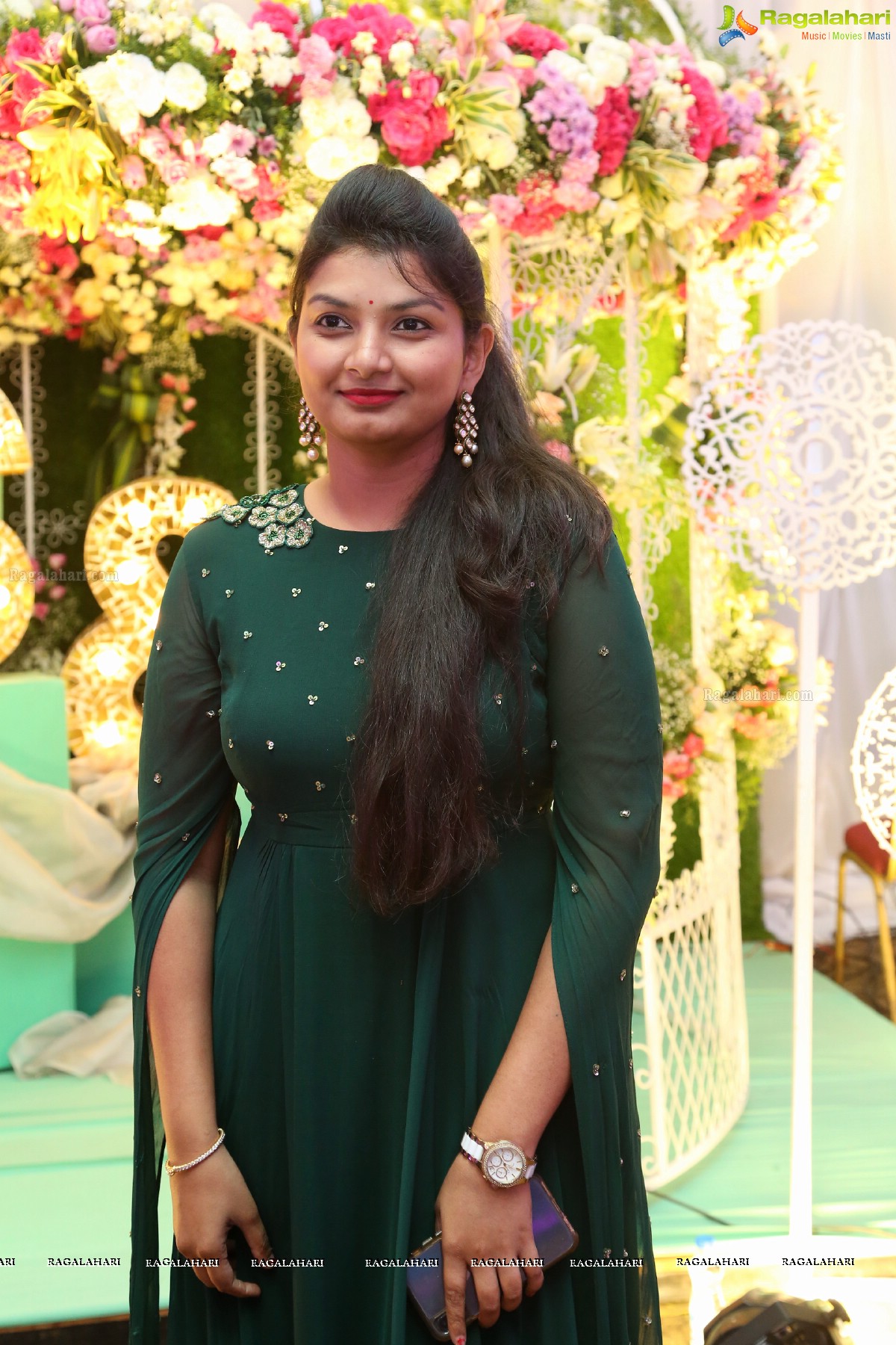 Grand Wedding Reception of Saipriya Sattoor and Abhilash Malagani at Sandhya Convention