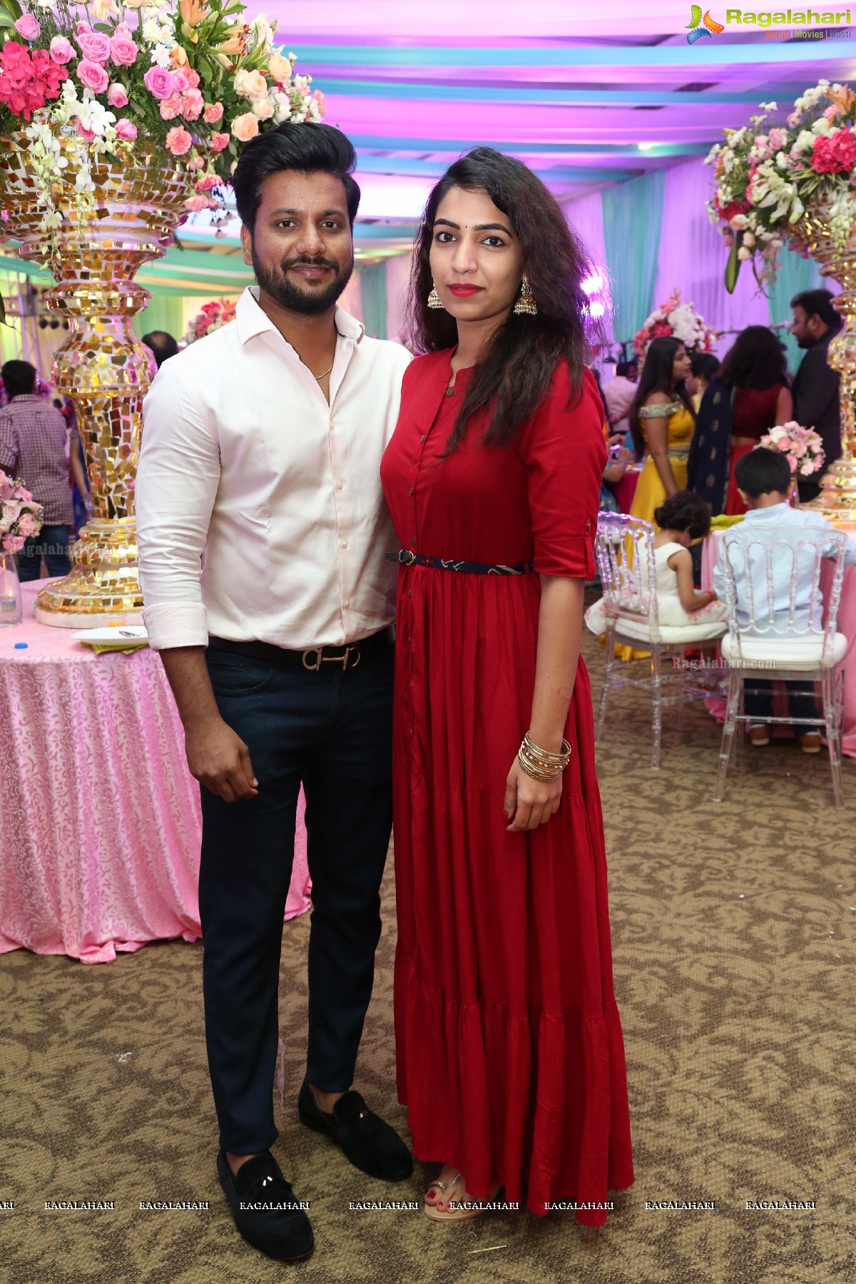 Grand Wedding Reception of Saipriya Sattoor and Abhilash Malagani at Sandhya Convention