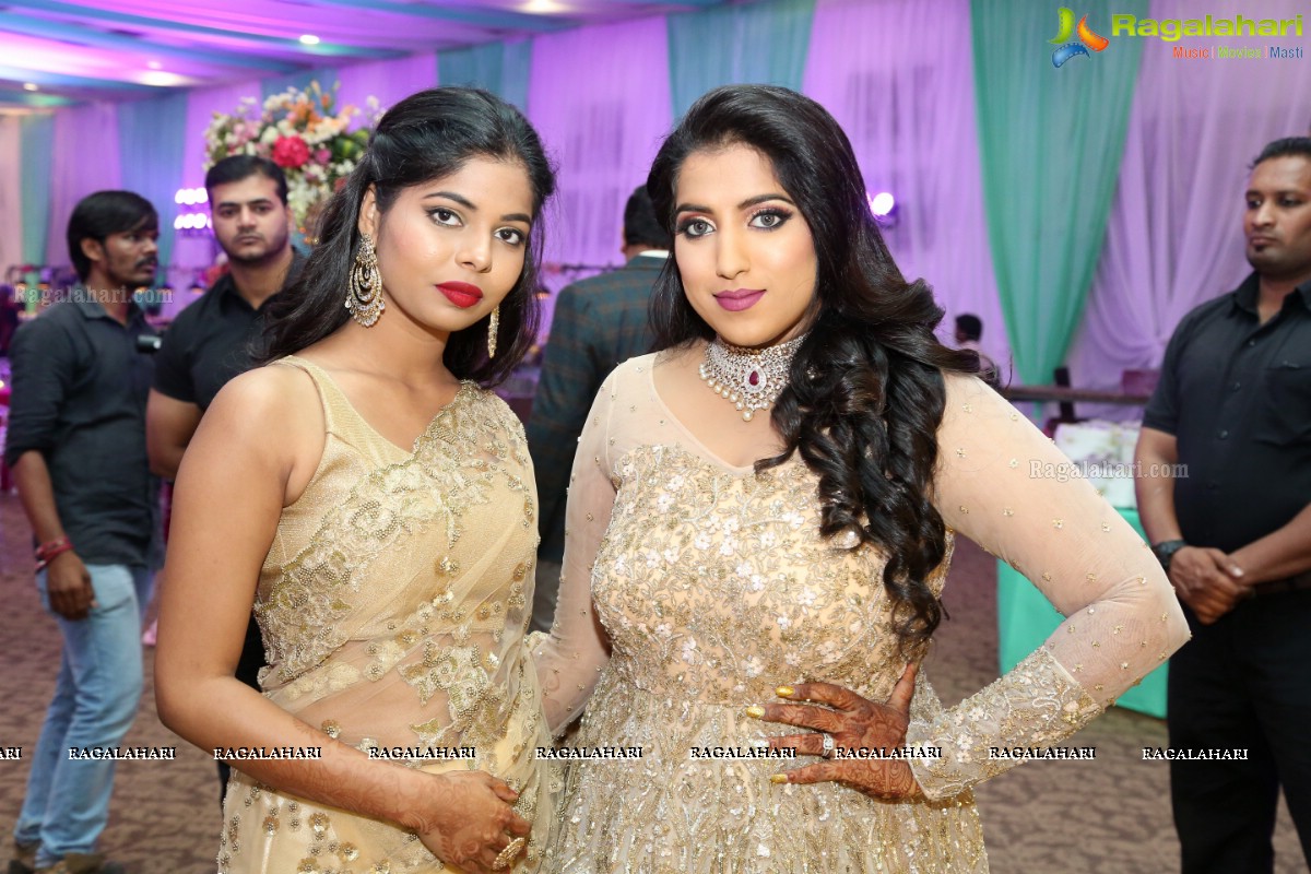 Grand Wedding Reception of Saipriya Sattoor and Abhilash Malagani at Sandhya Convention