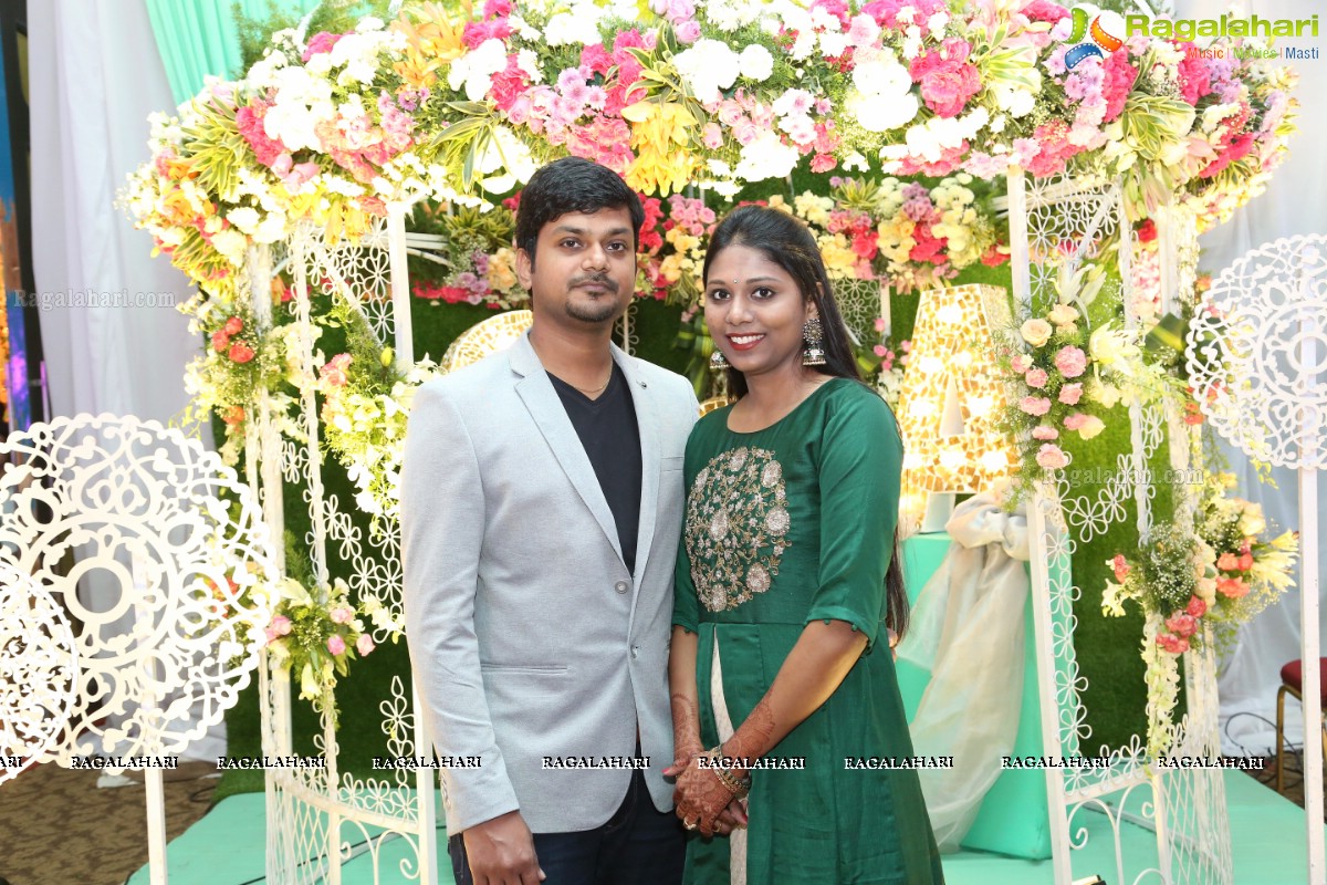 Grand Wedding Reception of Saipriya Sattoor and Abhilash Malagani at Sandhya Convention