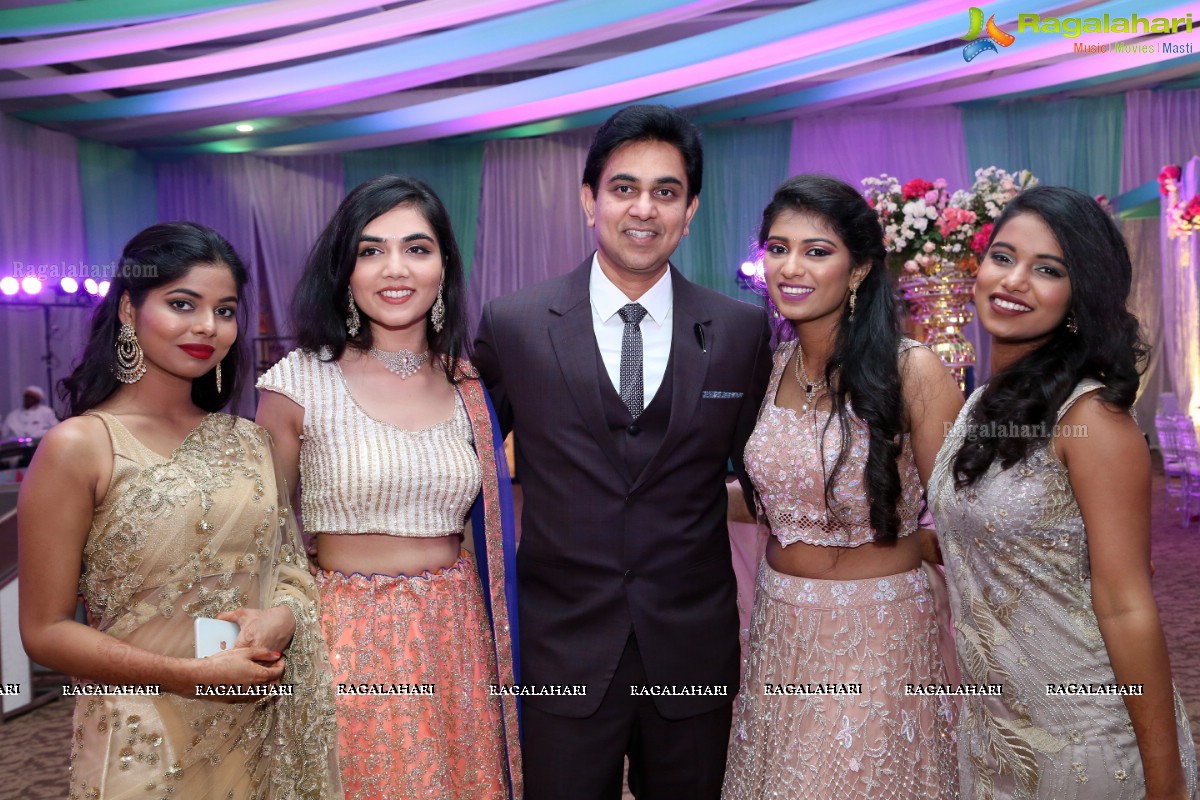 Grand Wedding Reception of Saipriya Sattoor and Abhilash Malagani at Sandhya Convention