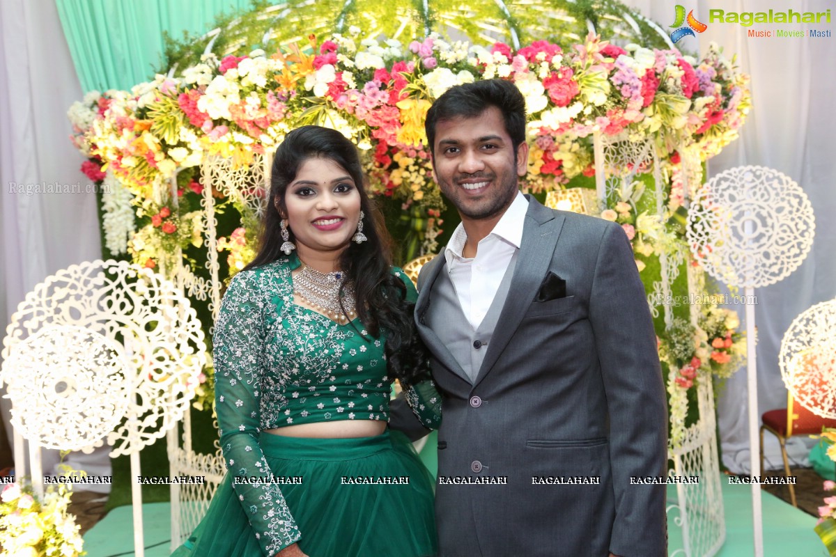 Grand Wedding Reception of Saipriya Sattoor and Abhilash Malagani at Sandhya Convention