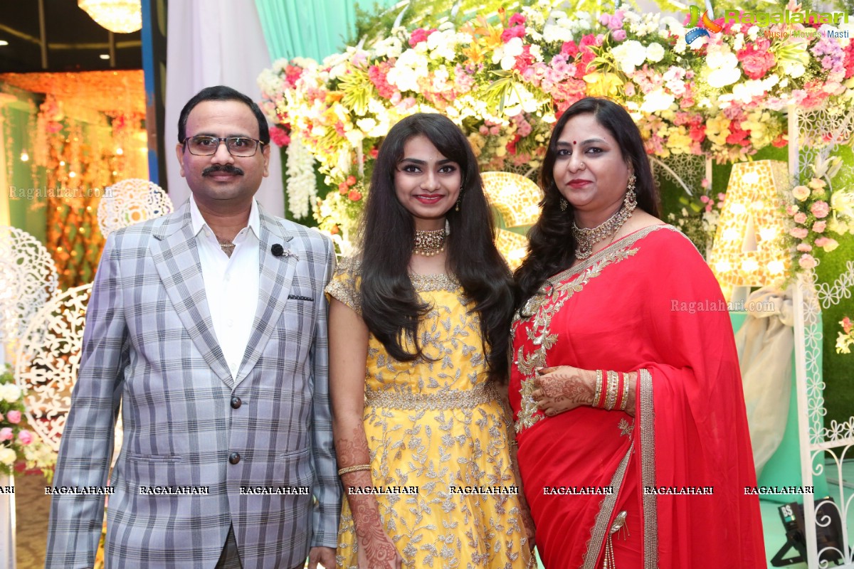 Grand Wedding Reception of Saipriya Sattoor and Abhilash Malagani at Sandhya Convention
