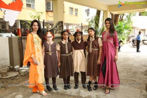 Shreya Rao Kamavarapu Visits Devnar School For The Blind