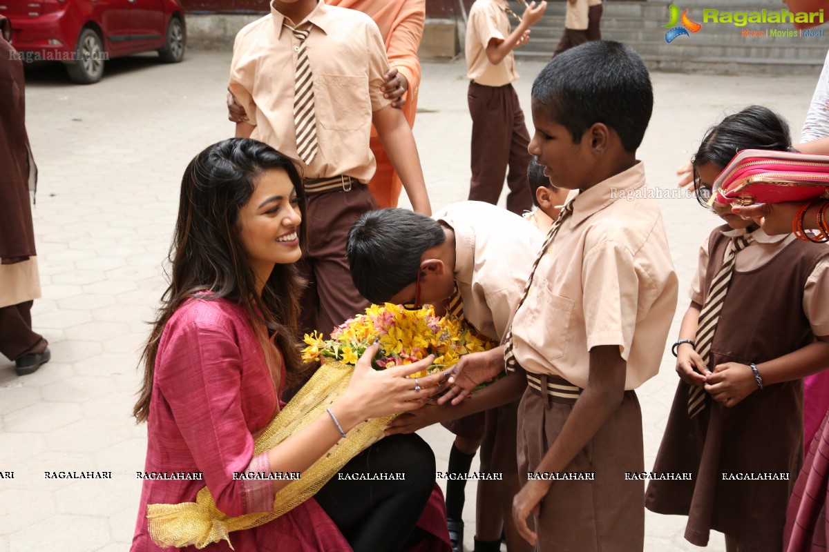 Shreya Rao Kamavarapu Visits Devnar School For The Blind