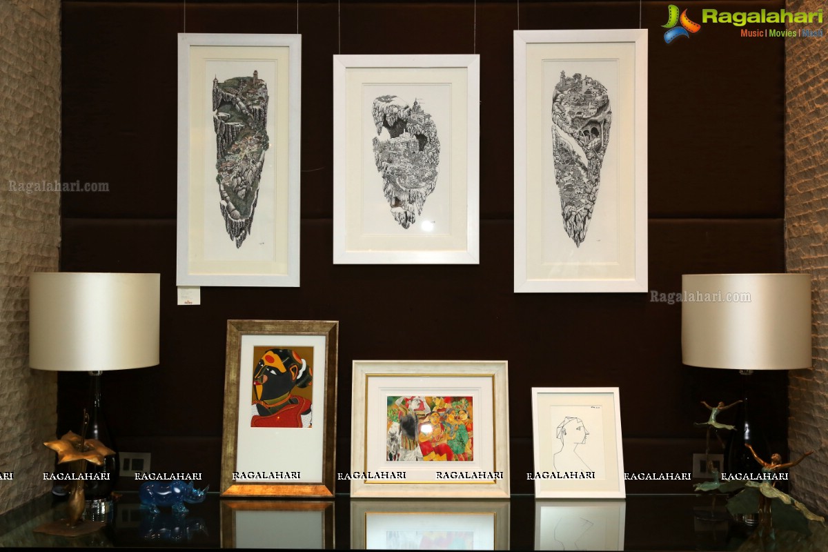 Art for Kerala Relief Drive at Shrishti Art Gallery, Park Hyatt Hyderabad