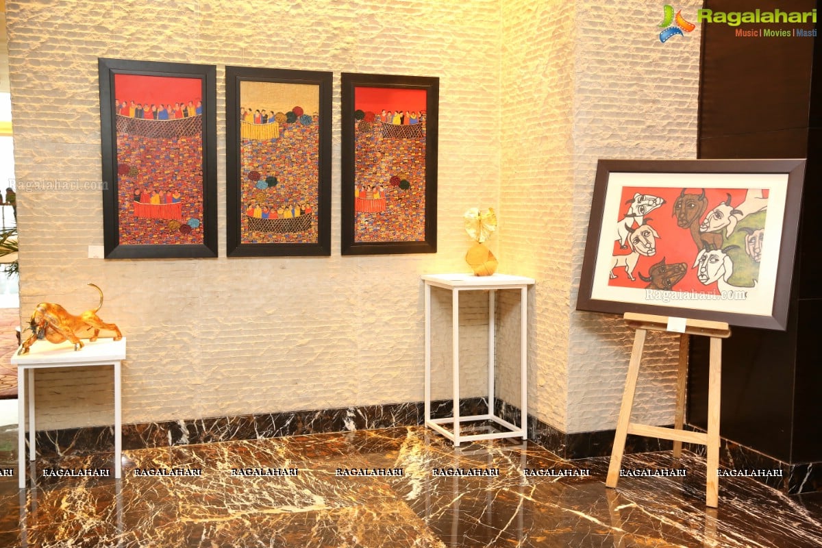 Art for Kerala Relief Drive at Shrishti Art Gallery, Park Hyatt Hyderabad
