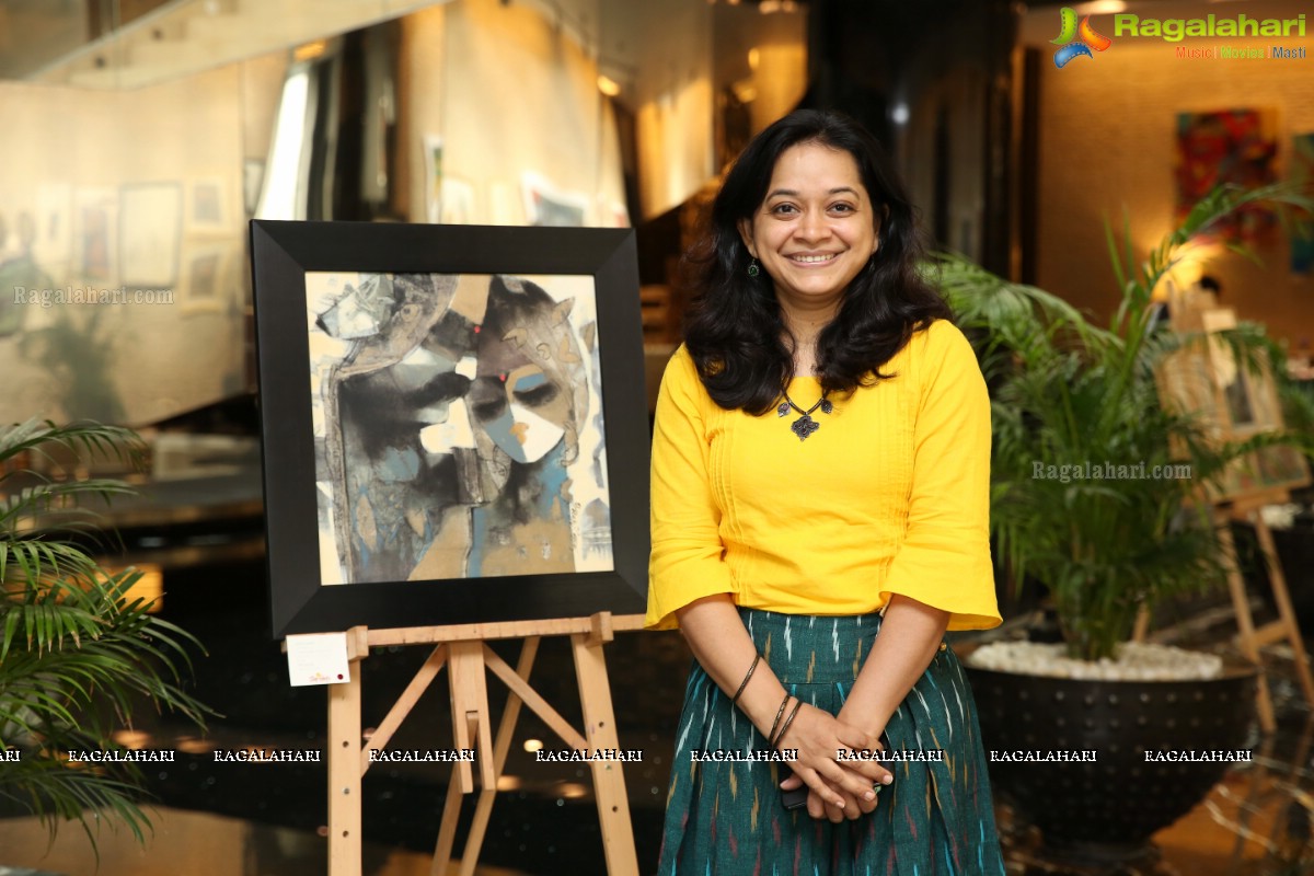 Art for Kerala Relief Drive at Shrishti Art Gallery, Park Hyatt Hyderabad