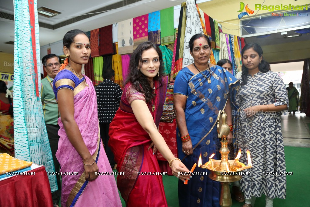 Silk and Cotton Expo Launch at TTD Kalyana Mandapam, Himayathnagar, Hyderabad