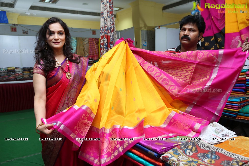 Silk and Cotton Expo Launch at TTD Kalyana Mandapam, Himayathnagar, Hyderabad