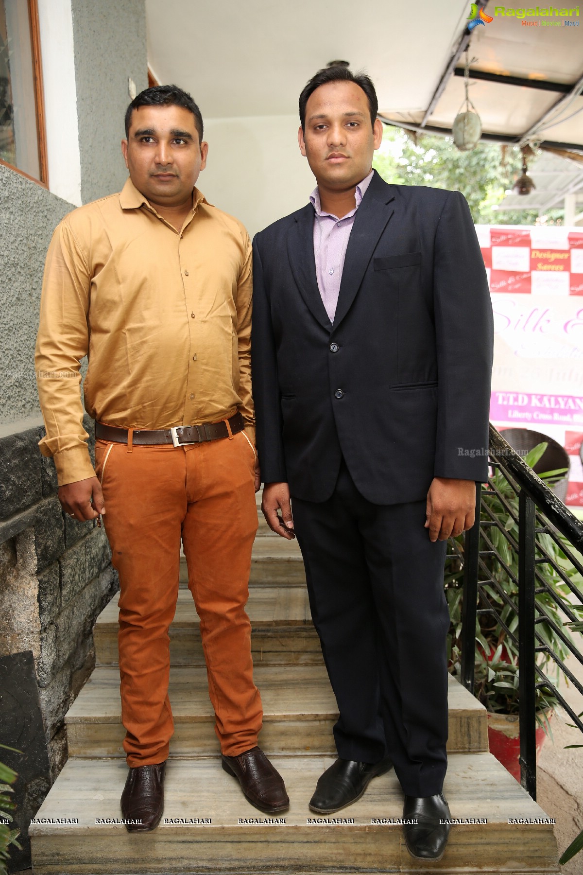 Silk and Cotton Expo Curtain Raiser at Cafe Hut-K, Jubilee Hills, Hyderabad