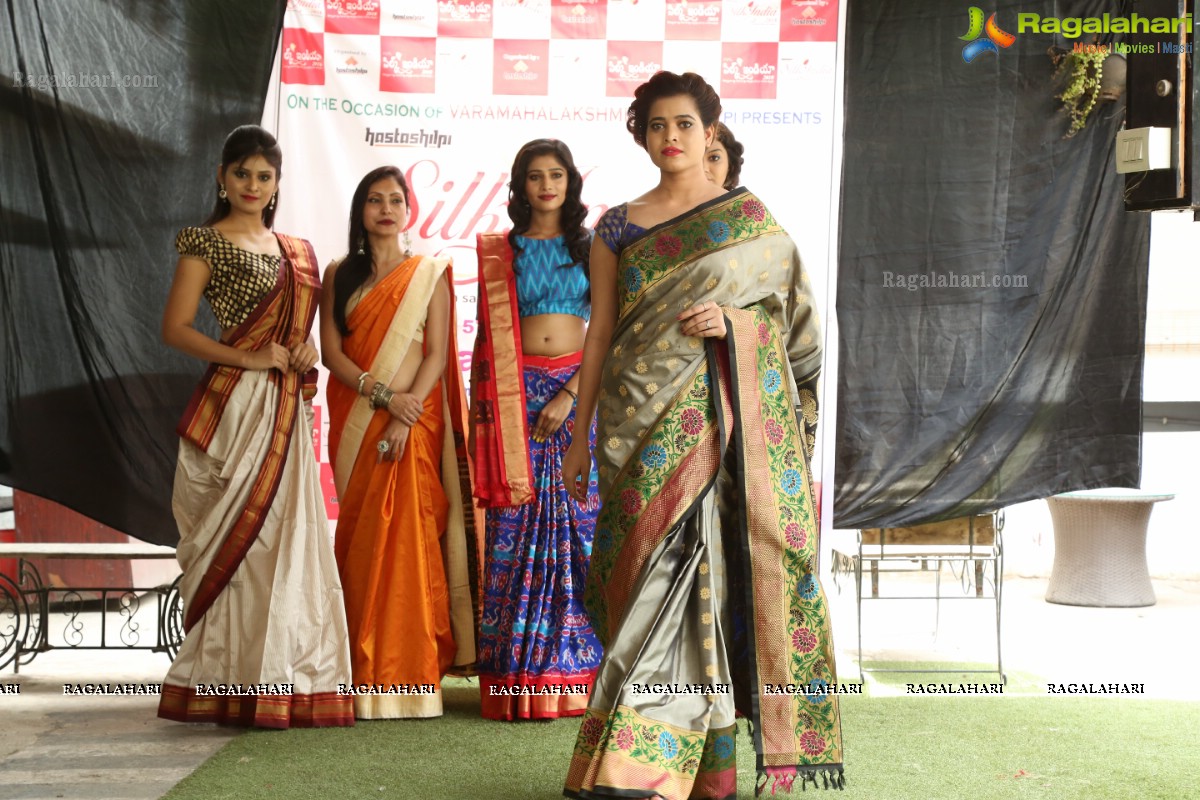 Silk India Expo Curtain Raiser at Cafe Hut-k, Jubilee Hills, Hyderabad