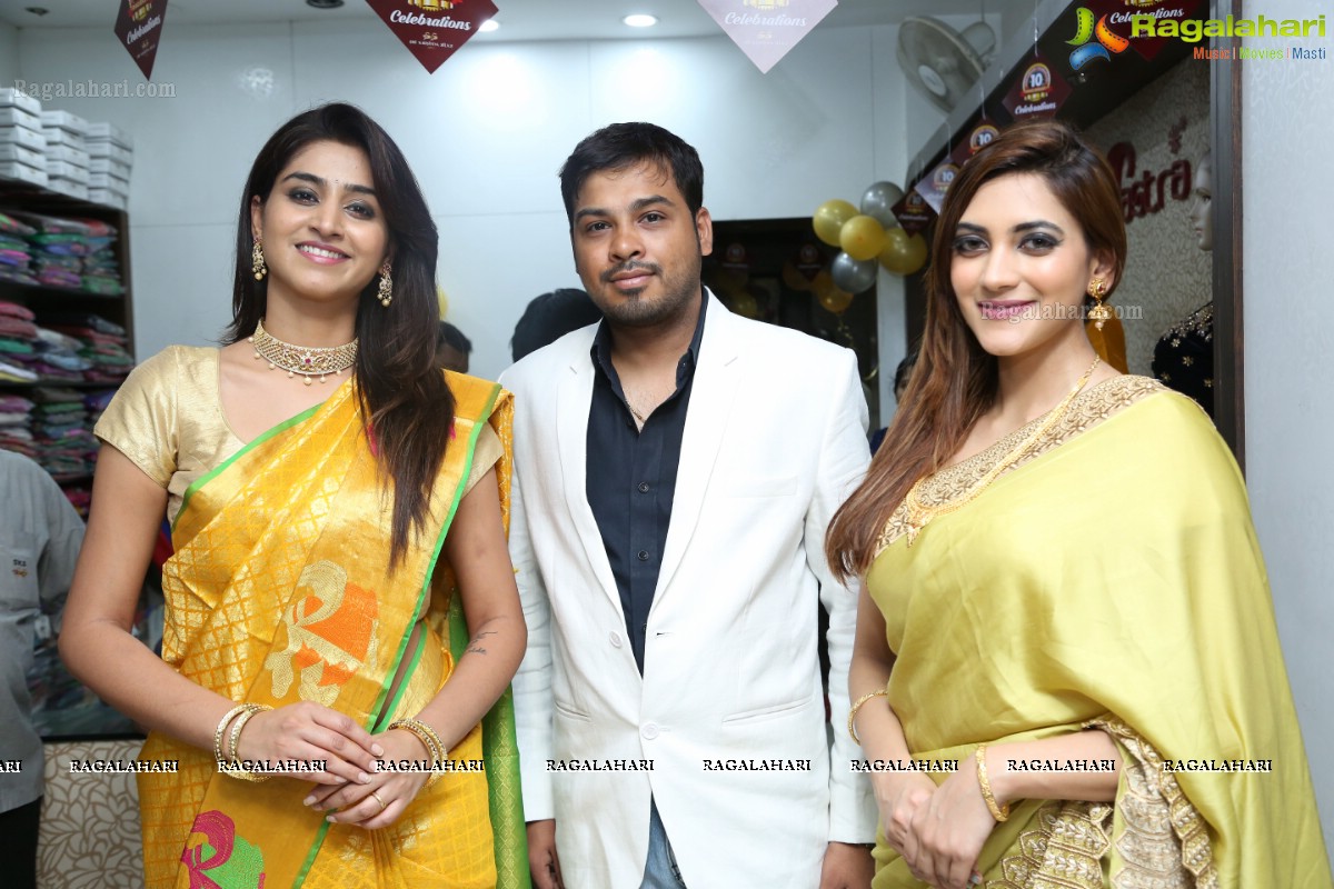 Sri Krishna Silks 10th Anniversary Celebrations and Bridal Kanchipuram Collection Launch at General Bazaar, Hyderabad