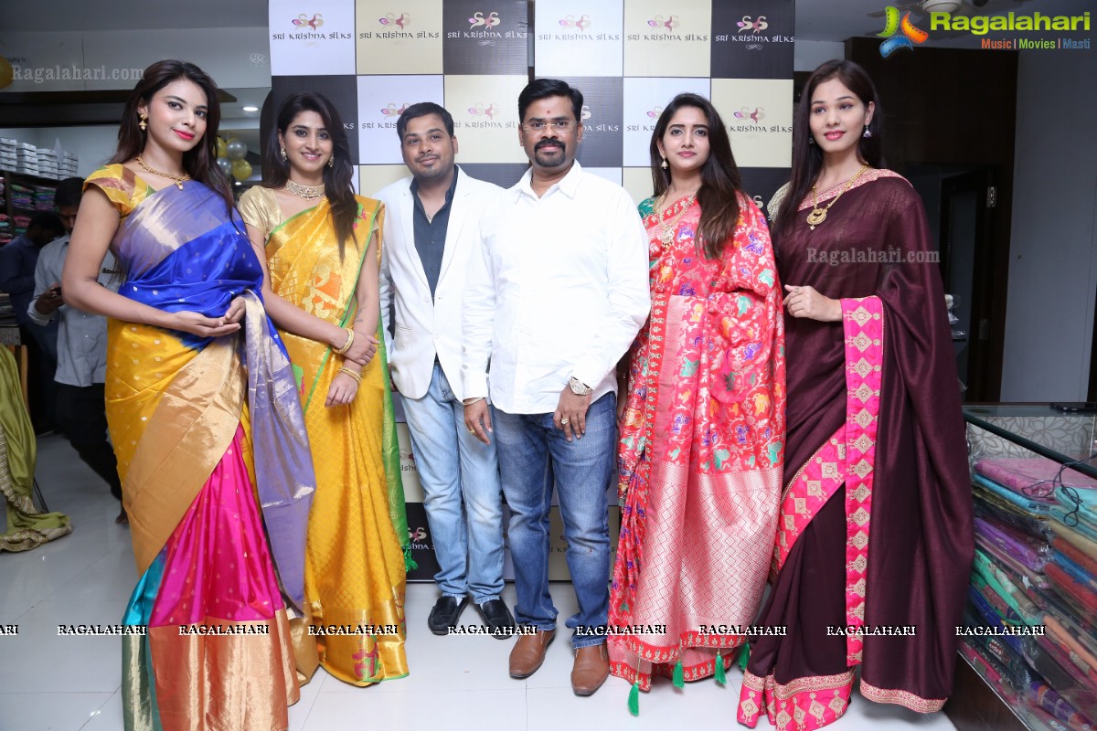 Sri Krishna Silks 10th Anniversary Celebrations and Bridal Kanchipuram Collection Launch at General Bazaar, Hyderabad