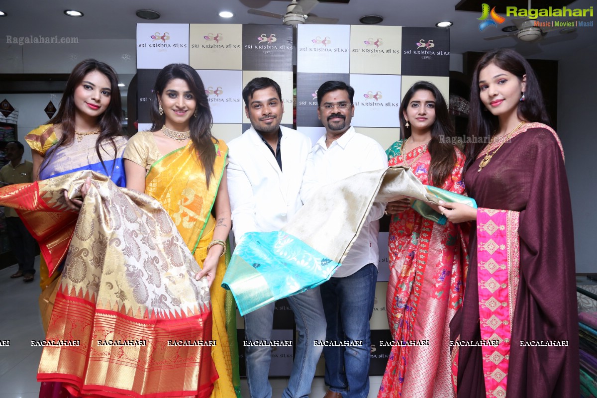 Sri Krishna Silks 10th Anniversary Celebrations and Bridal Kanchipuram Collection Launch at General Bazaar, Hyderabad