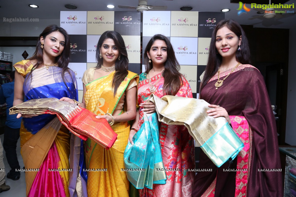 Sri Krishna Silks 10th Anniversary Celebrations and Bridal Kanchipuram Collection Launch at General Bazaar, Hyderabad