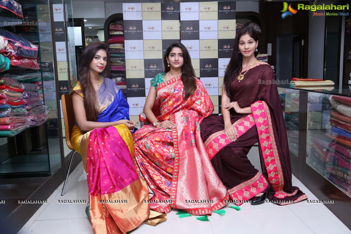 Sri Krishna Silks 10th Anniversary Celebrations and Bridal Kanchipuram Collection Launch at General Bazaar, Hyderabad