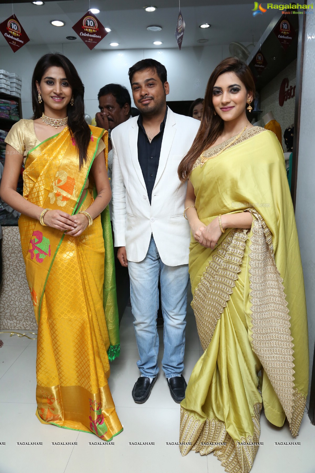 Sri Krishna Silks 10th Anniversary Celebrations and Bridal Kanchipuram Collection Launch at General Bazaar, Hyderabad