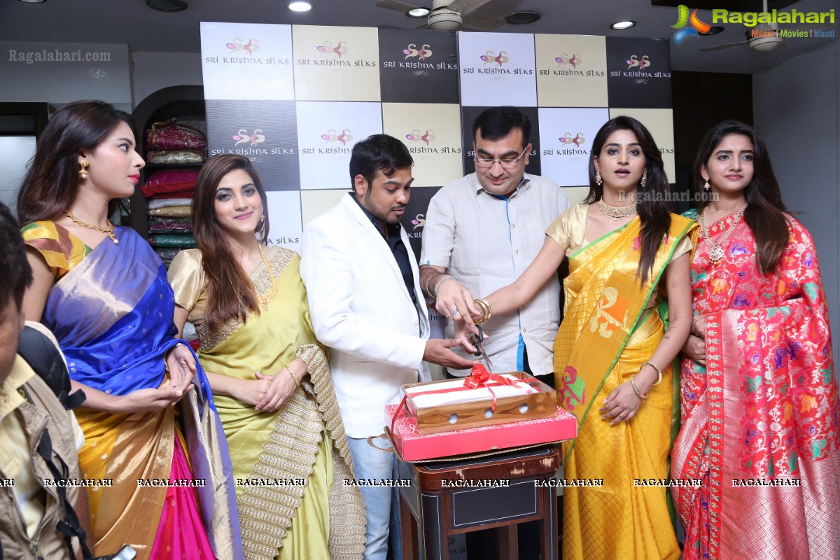 Sri Krishna Silks 10th Anniversary Celebrations and Bridal Kanchipuram Collection Launch at General Bazaar, Hyderabad