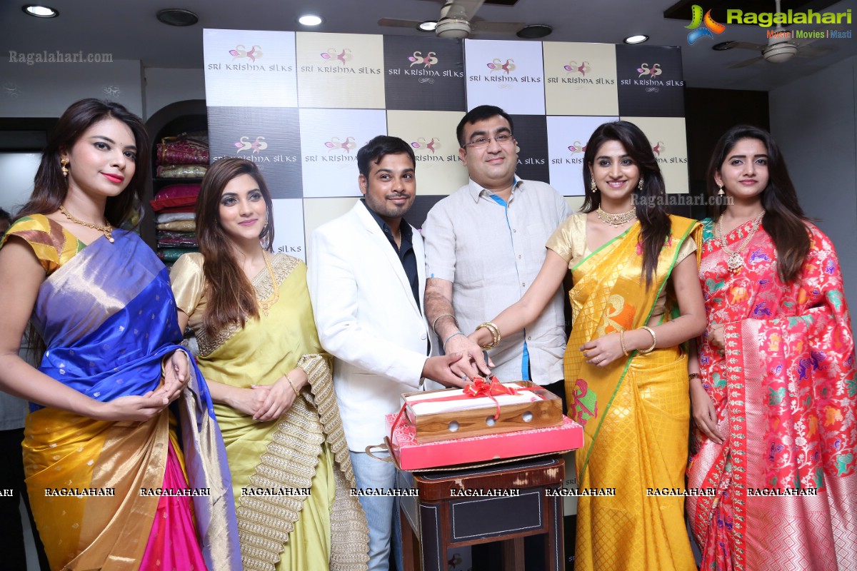 Sri Krishna Silks 10th Anniversary Celebrations and Bridal Kanchipuram Collection Launch at General Bazaar, Hyderabad