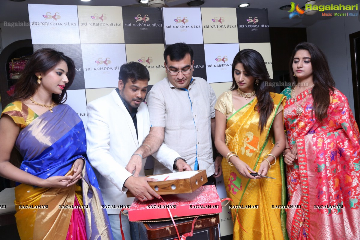 Sri Krishna Silks 10th Anniversary Celebrations and Bridal Kanchipuram Collection Launch at General Bazaar, Hyderabad