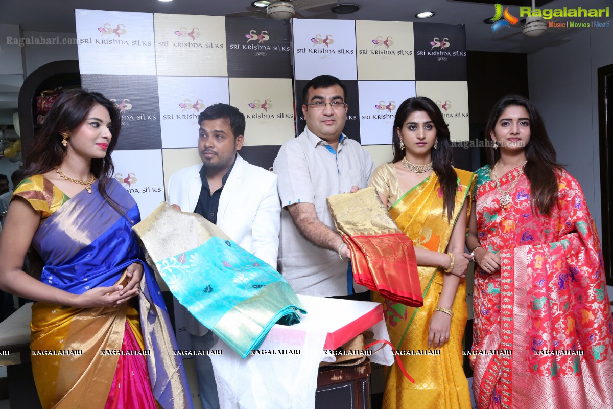 Sri Krishna Silks 10th Anniversary Celebrations and Bridal Kanchipuram Collection Launch at General Bazaar, Hyderabad