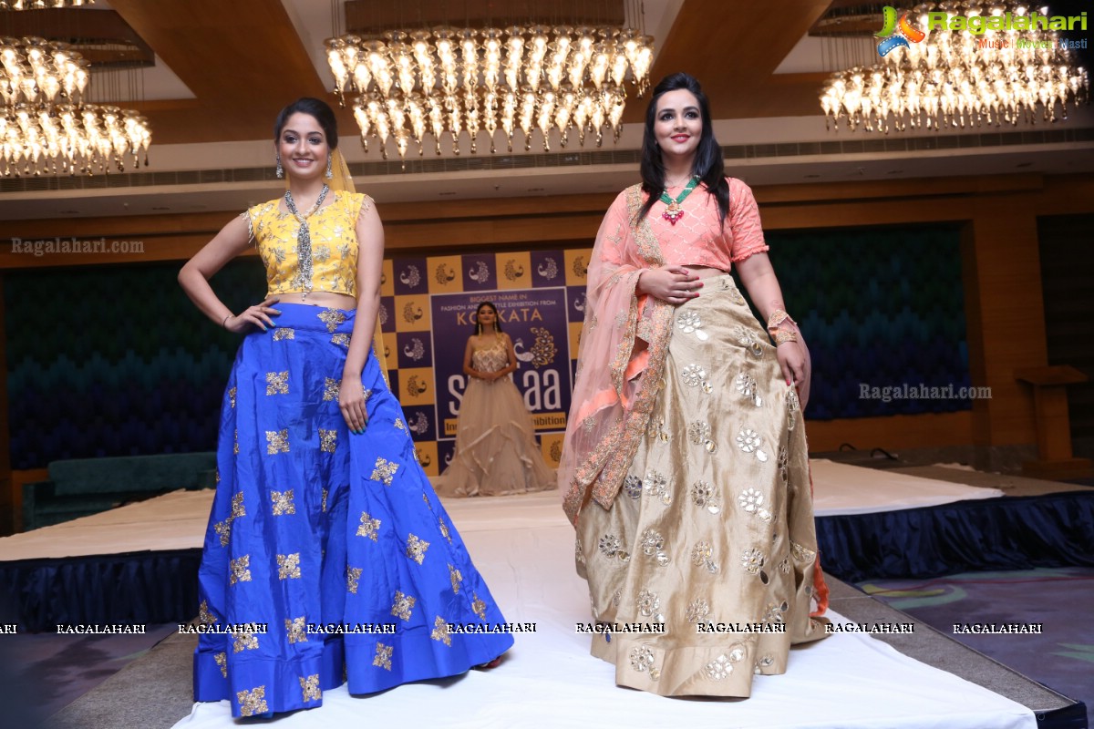 Grand Curtain Raiser of Sutraa Fashion Exhibition at Hotel Marigold, Ameerpet, Hyderabad