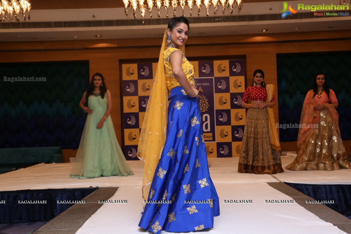 Grand Curtain Raiser of Sutraa Fashion Exhibition at Hotel Marigold, Ameerpet, Hyderabad