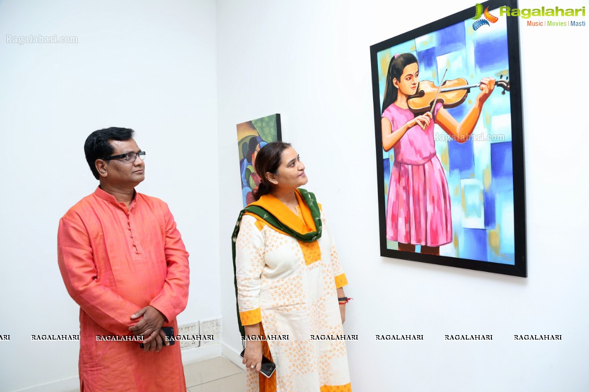 Solo Painting Exhibition - 'Symbolic Narratives' by Bhaskar Kathroju