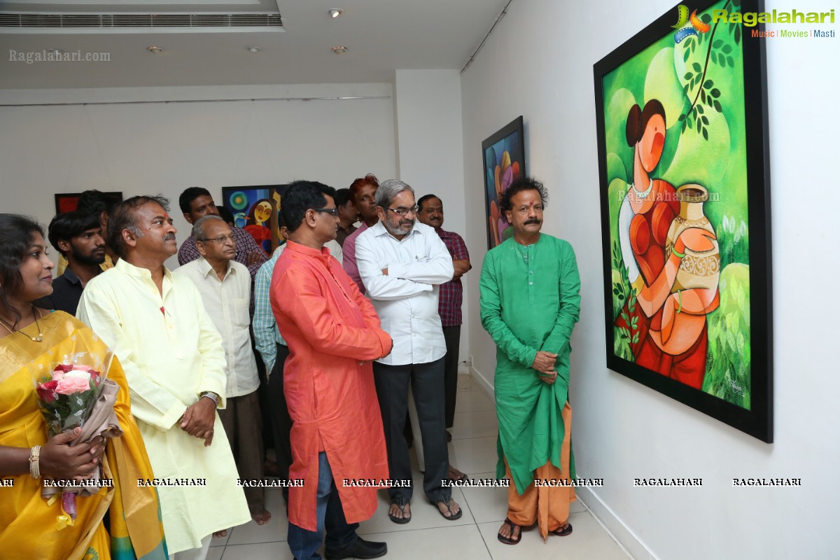 Solo Painting Exhibition - 'Symbolic Narratives' by Bhaskar Kathroju