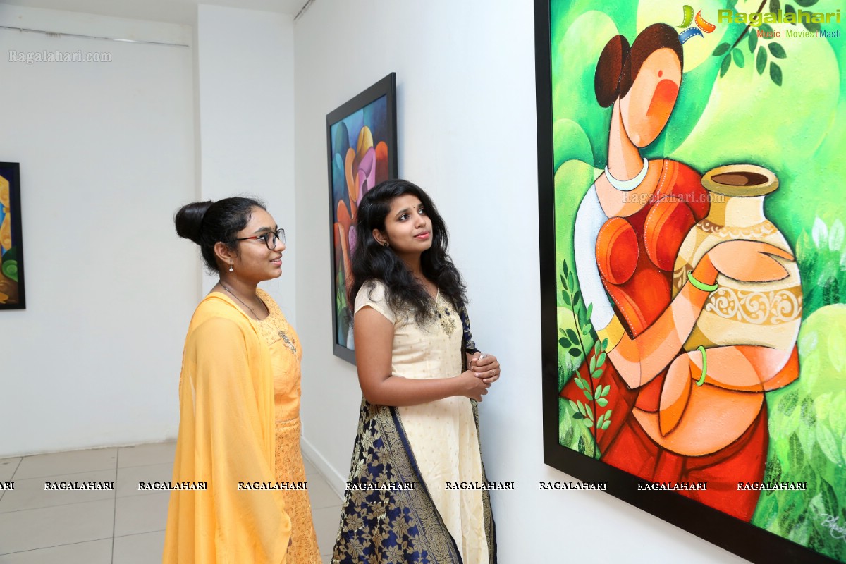 Solo Painting Exhibition - 'Symbolic Narratives' by Bhaskar Kathroju