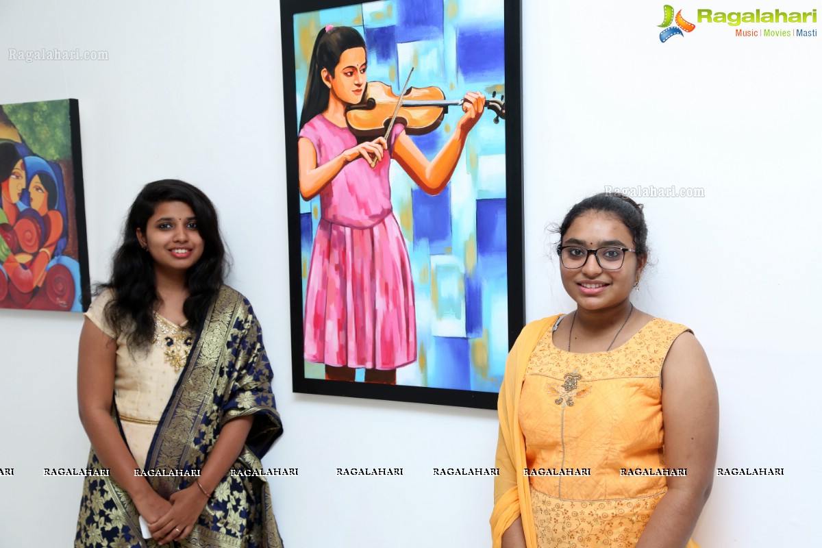 Solo Painting Exhibition - 'Symbolic Narratives' by Bhaskar Kathroju