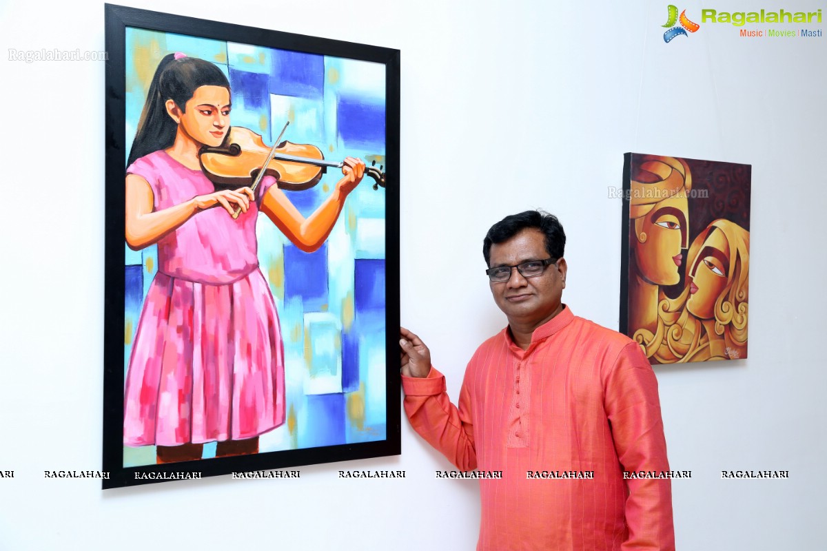 Solo Painting Exhibition - 'Symbolic Narratives' by Bhaskar Kathroju