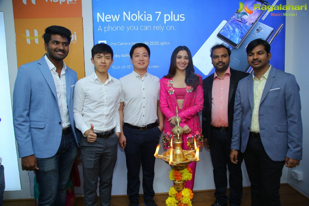 Tamannaah Bhatia launches Happi Mobiles at Bhimavaram