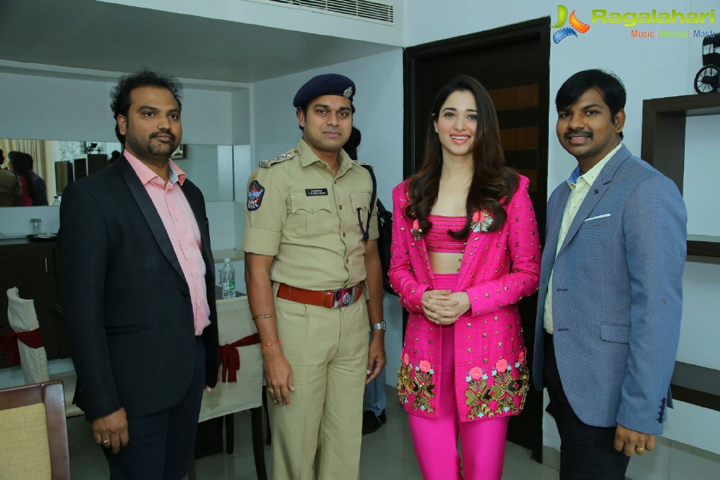 Tamannaah Bhatia launches Happi Mobiles at Bhimavaram