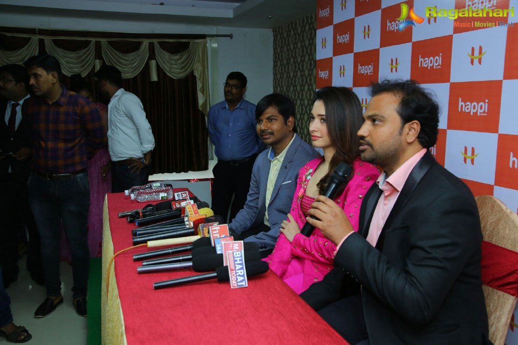 Tamannaah Bhatia launches Happi Mobiles at Bhimavaram