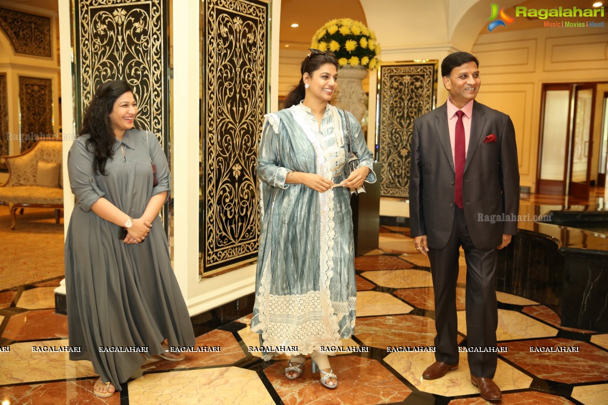 Pinky Reddy inaugurates Grand Trunk Show Festive Collection 2018 at Taj Krishna, Hyderabad