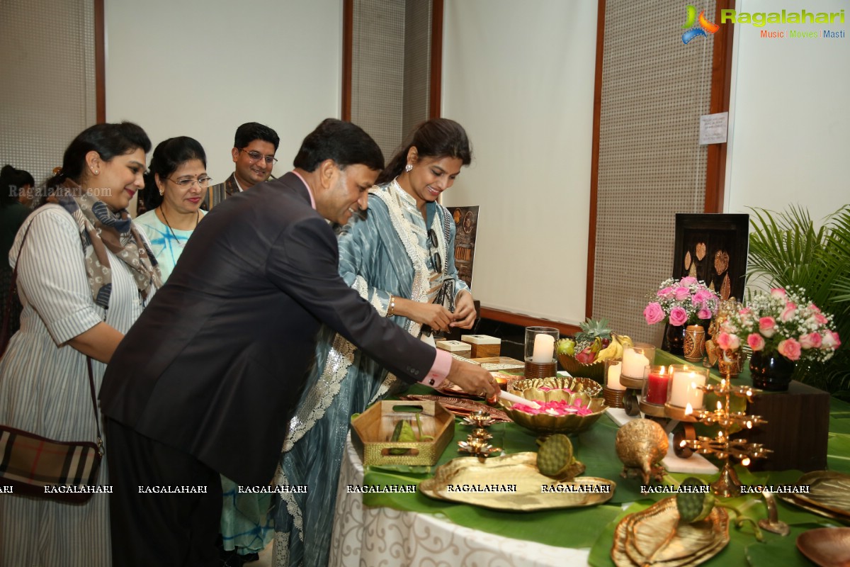 Pinky Reddy inaugurates Grand Trunk Show Festive Collection 2018 at Taj Krishna, Hyderabad