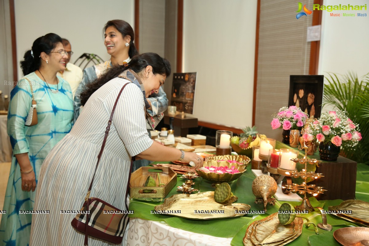 Pinky Reddy inaugurates Grand Trunk Show Festive Collection 2018 at Taj Krishna, Hyderabad