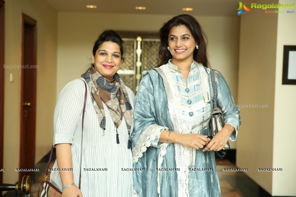 Pinky Reddy inaugurates Grand Trunk Show Festive Collection 2018 at Taj Krishna, Hyderabad