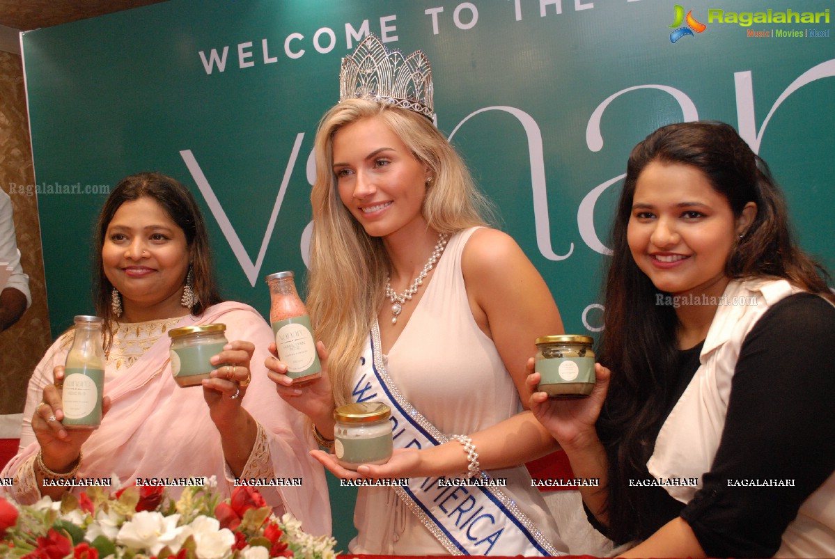 Miss World USA 2017 Clarissa Bowers launches Vanarc