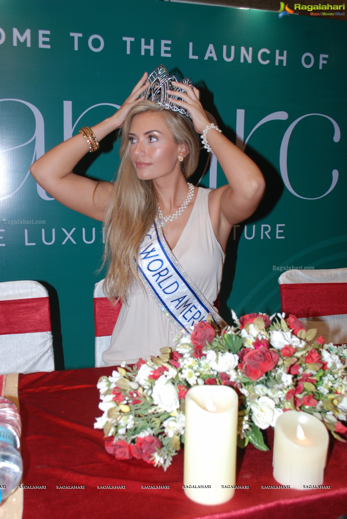 Miss World USA 2017 Clarissa Bowers launches Vanarc