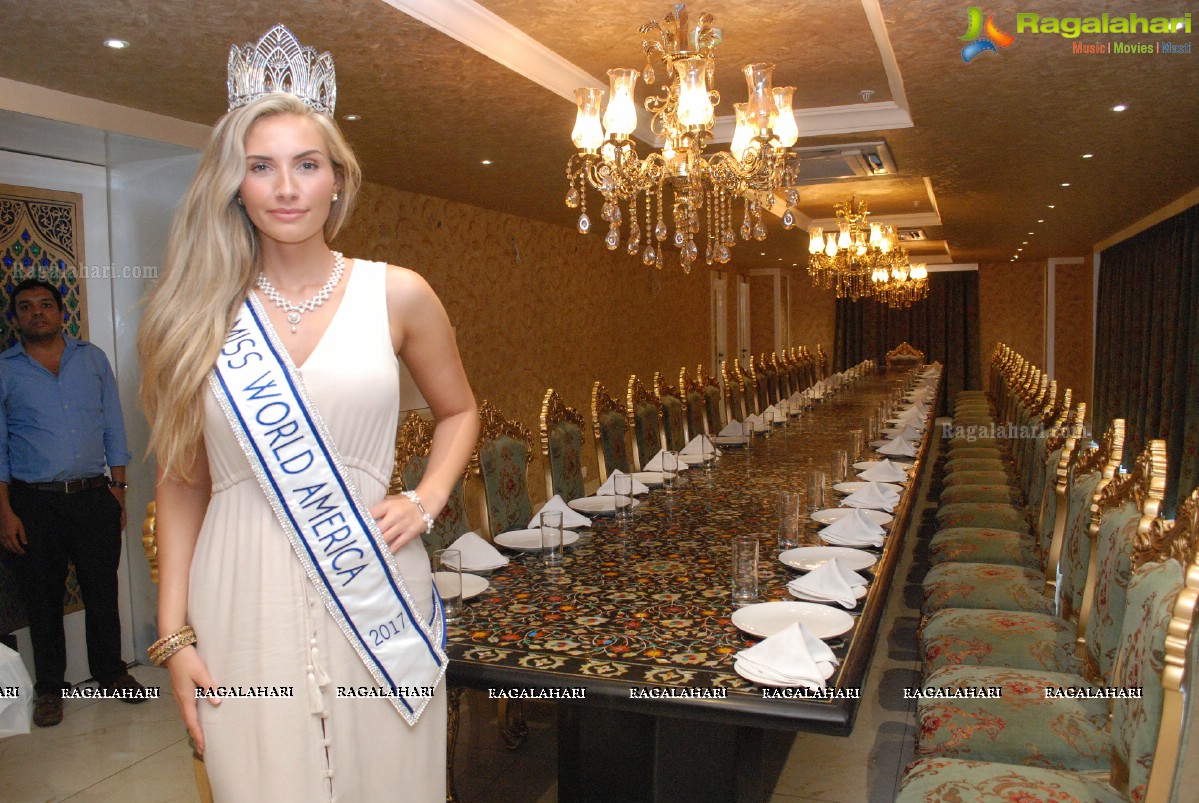 Miss World USA 2017 Clarissa Bowers launches Vanarc